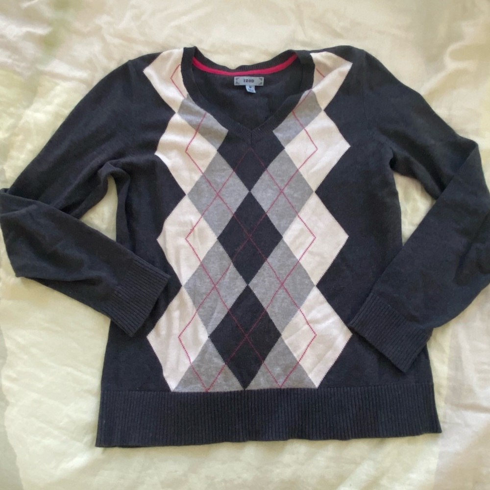 Y2k plaid sweater